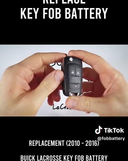 Buick LaCrosse Key Fob Battery Replacement (2010 - 2016) #auto #howto #battery #carfob #keyfob #buicklacrosse #buickrepair #carrepairtips #diycar #fobbatteryreplacement