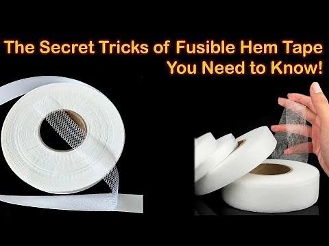 The Secret Way to Use Fabric Adhesive Tape Perfectly!