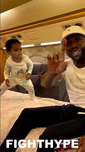 FLOYD MAYWEATHER’S GRANDSON “A HANDFUL” BOXING FOR CANDY & SHOWIN OUT ON AIR MAYWEATHER
