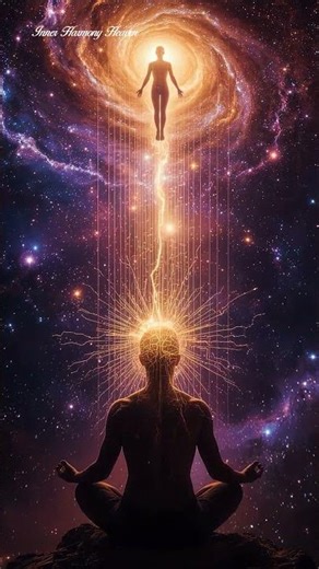 Awakened Consciousness | Cosmic Mind Meditation | Journey from Brain to Universe| #shorts