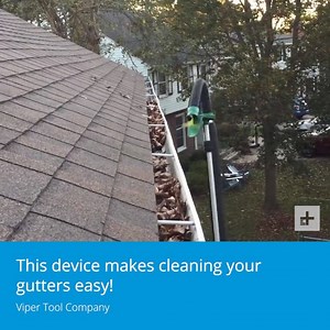 This device cleans your gutters fast. | Digital Trends