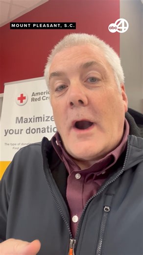 ABC News 4 | WCIV on Instagram: "The American Red Cross is having one of its largest blood shortages in decades. Our Webb Wright has more tonight on News 4."