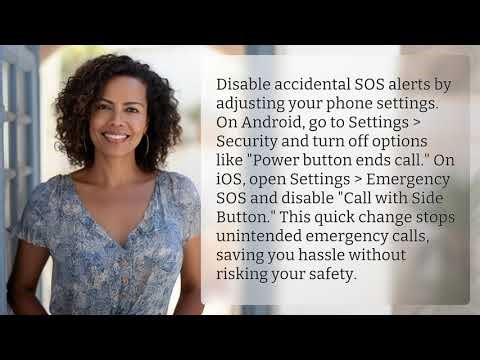 How Can You Stop Accidental SOS Alerts on Android or iOS?