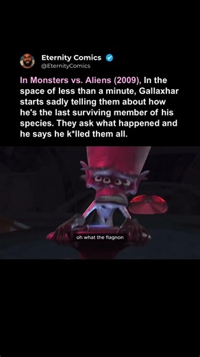Gallaxhar starts telling them about how he's the last surviving member of his species.