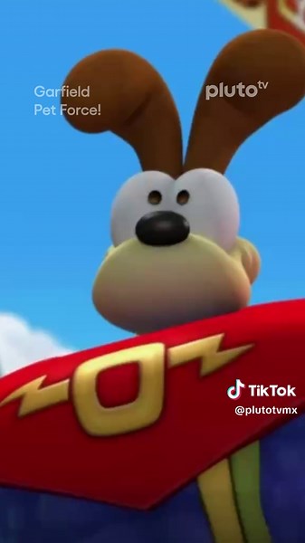 🦸‍♂️ ¡Odie se transforma en superhéroe en Garfield Pet Force! El compa de Garfield pasa de ladrar… ¡a salvar al mundo! 💥 👉 Disfrútalo por Pluto TV, sin pagar nada