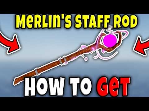 How to GET MERLIN STAFF ROD in FISCH Roblox