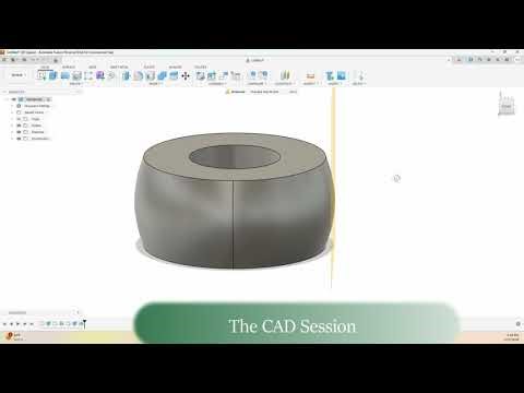 How to use the Spline to model complex shape in Fusion 360