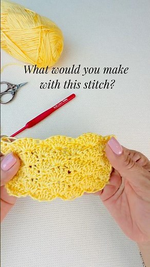 Easy Crochet Shell Stitch You’ll Want to Use Everywhere! 🌸🌸