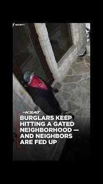 Gated Community The Target Of A Crime Spree
