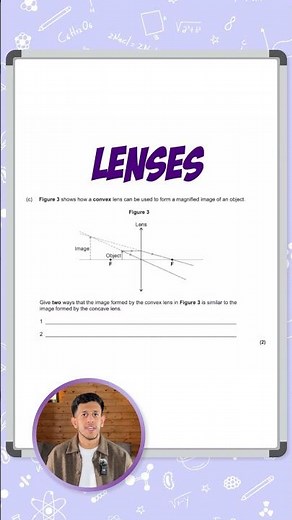 GCSE Physics: Exam Question | Lenses Part II