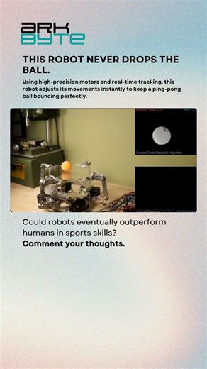 This robot never drops the ball.