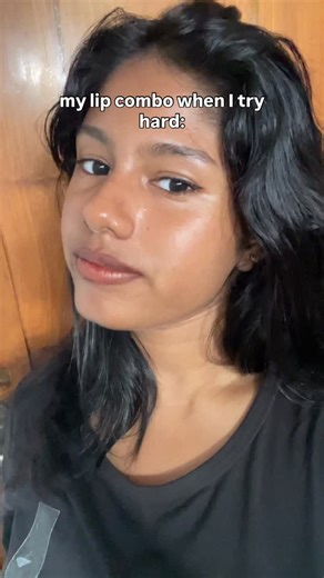 Iya | fuller lips look, glistening and all🥀 . . . . [katseye, lara, lip combo, straight eyebrows, makeup, lip makeup, eyebrows, trending, reel]... | Instagram