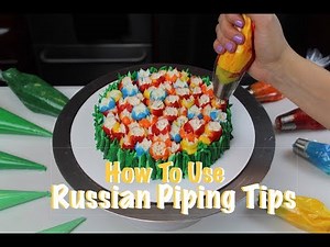 Russian Frosting Tip Tutorial | CHELSWEETS