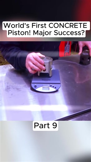 Concrete Piston Engine Testing Results