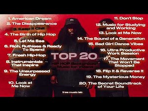The Best 20 Hip Hop Background Music for Videos