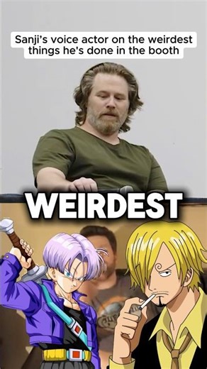 Sanji’s voice actor on the weirdest things he's done in the booth