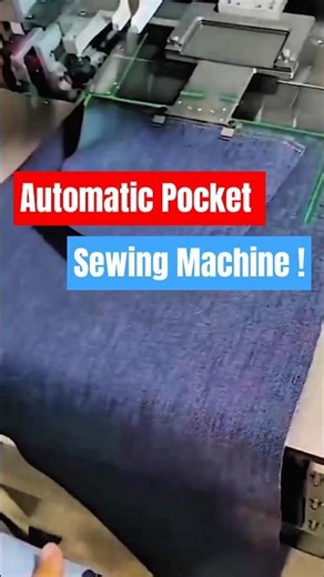 Amazing Pocket Sewing Machine for Pants – Super Fast!
