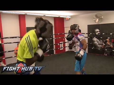 TERENCE CRAWFORD VS. YURIORKIS GAMBOA - FULL SPARRING SESSION