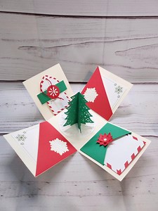 Christmas Explosion Gift Box - Etsy