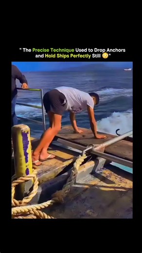 SCIENCE| BEYOND | EVERYTHING on Instagram: "⚓✨ The precise technique used to drop anchors and hold ships perfectly still Keeping a massive ship steady in moving water isn’t luck — it’s careful physics, navigation, and anchor engineering working together with millimeter-level control. 1️⃣ Anchors don’t “hook” — they dig and lock in Modern anchors are designed to bury themselves into seabed layers like sand, mud, or gravel, using the ship’s weight to secure a deep hold. 2️⃣ The anchor chain does m