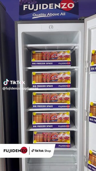 Upgrade Your Space with Fujidenzo Upright Freezer