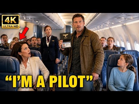 Rich Woman Mocked Poor Single Dad On Airplane — Until Captain Asked if There Is Any Pilots On Board
