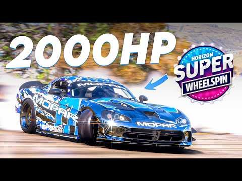 DRIFT WITH THE CARS FROM THE FORZA HORIZON 5 WHEEL