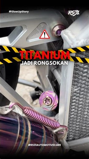 Titanium becomes scrap MasBray 😭 #rs31 #scalecleaner #rs31enginecleaner