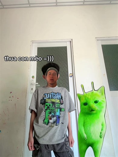 Mèo con thích spaghetti