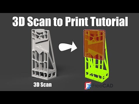 3D Scan to Print Tutorial: Creality Raptor PRO + FreeCAD - Protective Cap Design