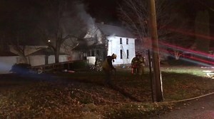 6.9K views · 49 reactions | UPDATE: Details on this fire can be found here... https://crawfordcountynow.com/local/crews-battle-injury-causing-blaze/ Original post: Crawford County Now is on the scene of a house fire at the corner of Inez and East Mansfield St., in Bucyrus. We’ll have more details as they become available. | Crawford County Now | Facebook