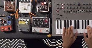 Video: Playing a Synth Through Guitar Synth Pedals