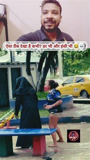 Funniest ghost prank ever! 😱🤣 #ViralShorts #CrazyMoment #GhostAttack #ShortsFun