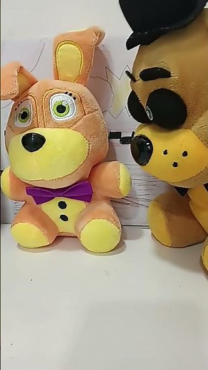 my plushie was happy spring Bonnie