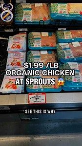16K views · 119 reactions | Organic Chicken only $1.99/LB at sprouts! 﫣 #deals #shopping #sprouts #reels #explore | One Cute Couponer | Facebook