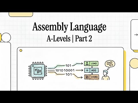 AS-Level CS Processor Fundamentals | Assembly Language | Part 2 | Quick Revision