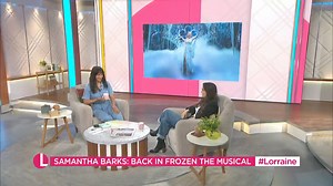 16K views · 70 reactions | Taking her hit show ‘Frozen’ to the #BGT stage, Samantha Barks joined Ranvir alongside Lucie Cave to reflect on her performance last night, share the advice she gave to the contestants and some backstage secrets! ❄️✨#Lorraine | Lorraine | Facebook