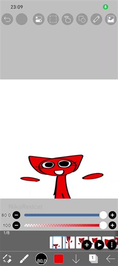 I tryed my best#animation #nikaredcat | animation