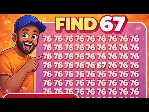 Genius IQ Test 99% fail //find 67