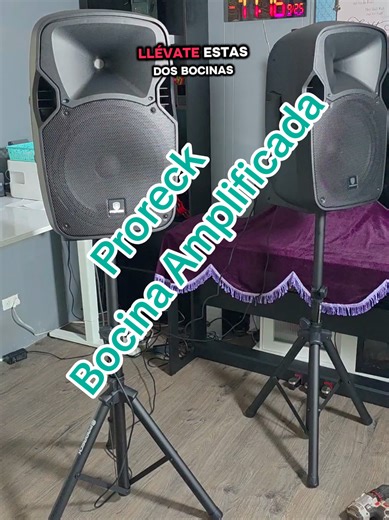 Proreck: Bocina Amplificada para Eventos y Fiestas