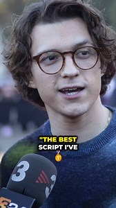 Holland calls it the best script he’s read 🎬 . . . #tomholland #christophernolan #actor #movie #films #hollywood | SK Entertainment