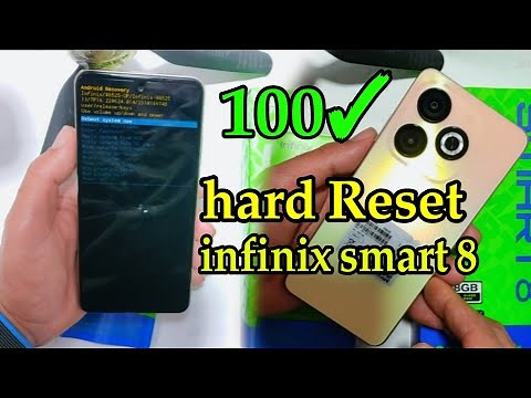 Hard Reset Infinix smart 8 ✅