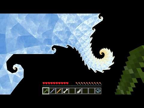 6D Mandelbrot in Vanilla Minecraft