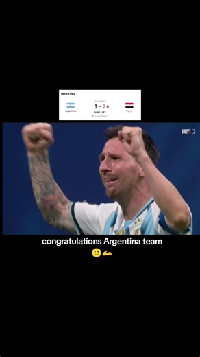 Argentina World Cup Victory — Congratulations Team!