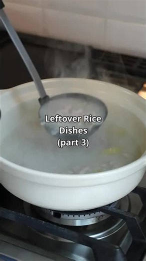 Quick congee recipe with leftover rice