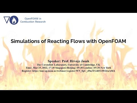 Simulation of Reacting Flows with OpenFOAM
