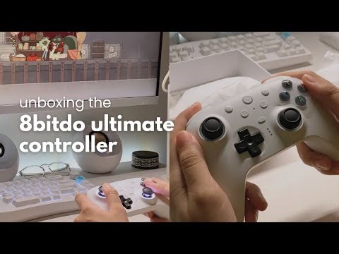 🐻‍❄️ unboxing the 8bitdo ultimate controller — first impressions, setup & gameplay test
