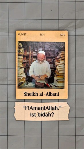 ‎ع‎ on Instagram‎: "Der Prophet ﷺ sagte, dass der Salam beim Begrüßen und beim Verabschieden gegeben wird und dass der zweite Salam keinen geringeren Rang hat als der erste. (Al-Adab Al-Mufrad 1007) Shaykh al-Albani (رحمه الله) erklärte, dass man sich nicht mit anderen Worten statt des Salams verabschieden soll, sondern nur mit Assalamu ʿalaykum, und dass das Ersetzen des Salāms durch andere Formulierungen eine bidʿah Praxis ist. #islam #islamdeutschland #islamdeutsch #dawah #alalbani #fatwa #mu