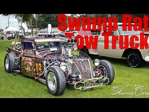The Swamp Rat Tow Truck! The Epic Hand Built Rat Rod Truck!