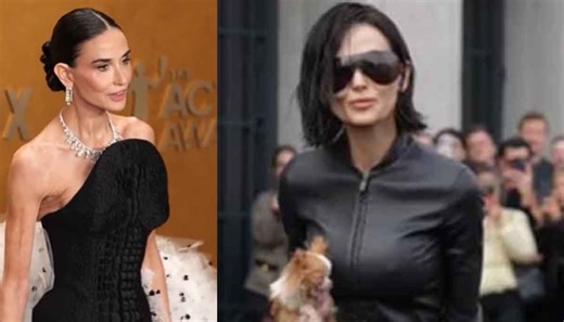 Demi Moore makes first appearance after being called Ozempic victim